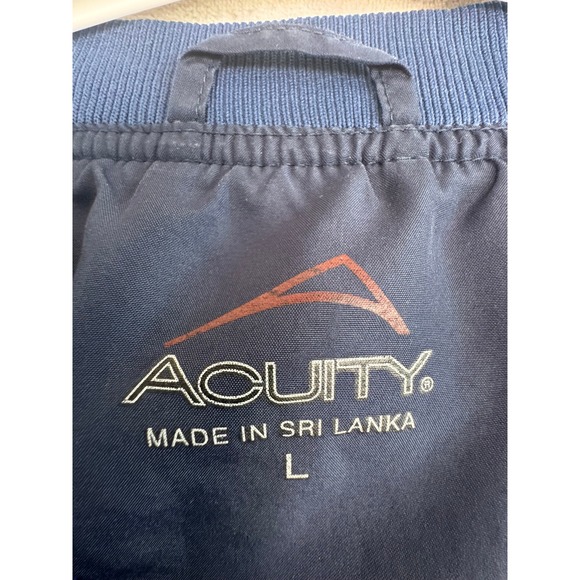 ACUITY Men's Blue V-Neck Sleeveless Golf Vest Windbreaker L - Picture 3 of 9